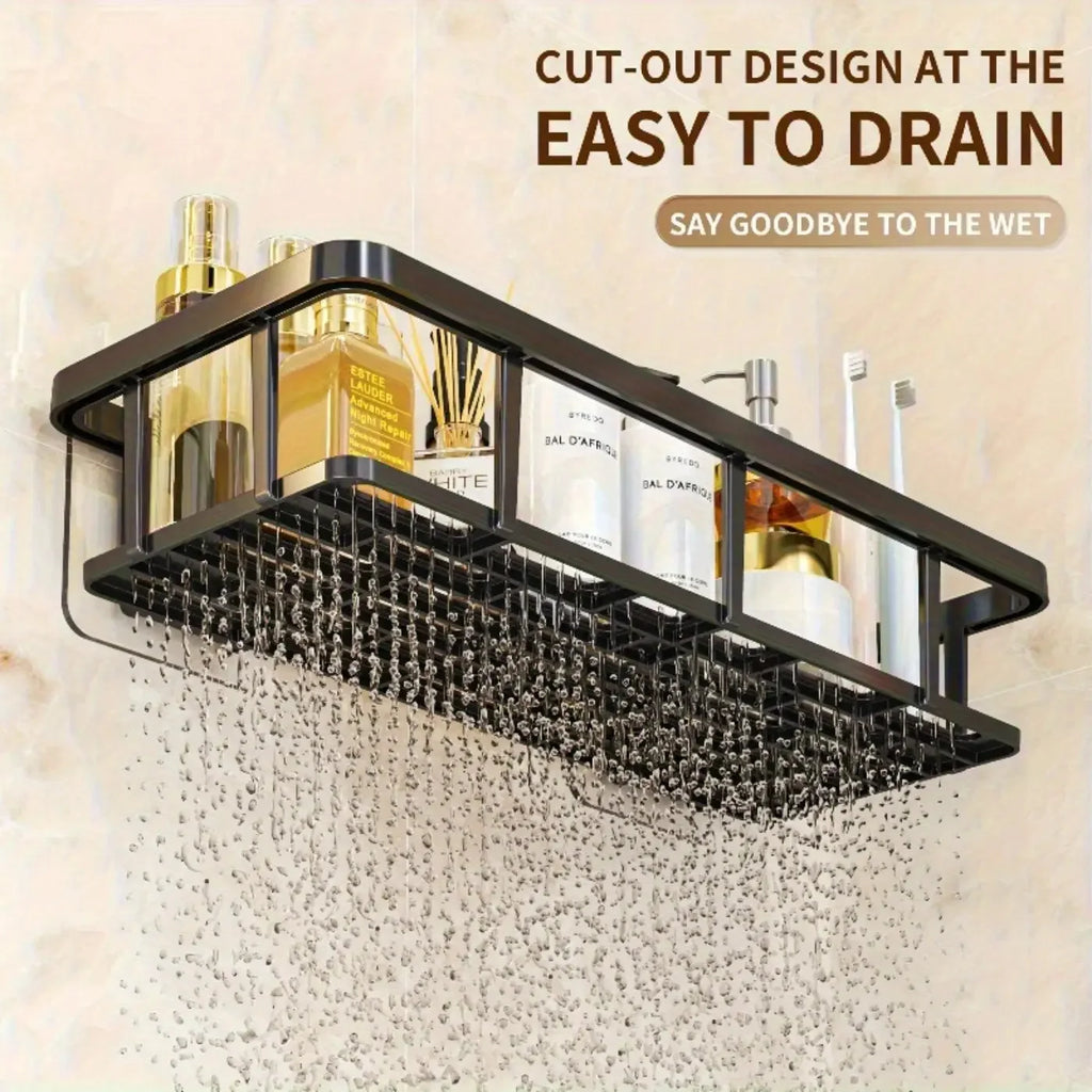 Bathroom Shelf No-Drill