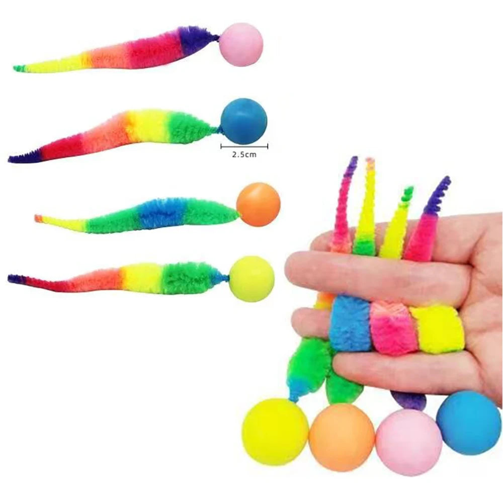 Bouncing Caterpillar Cat Toy