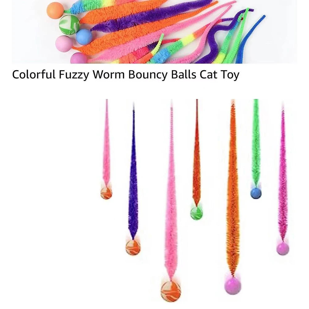 Bouncing Caterpillar Cat Toy