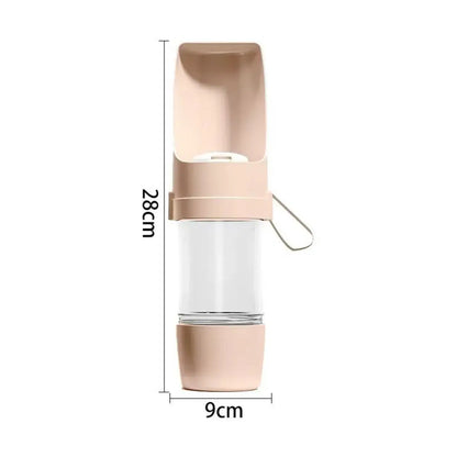2-in-1 Pet Travel Bottle