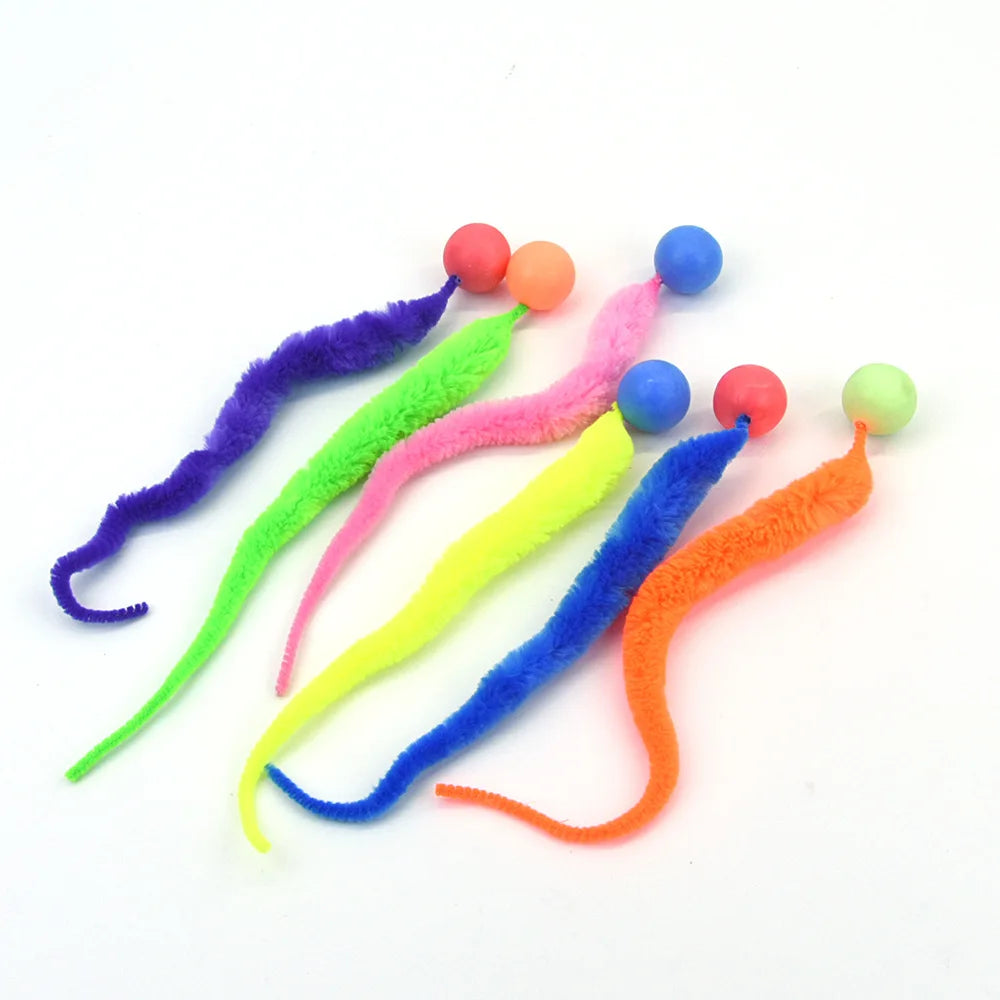 Bouncing Caterpillar Cat Toy