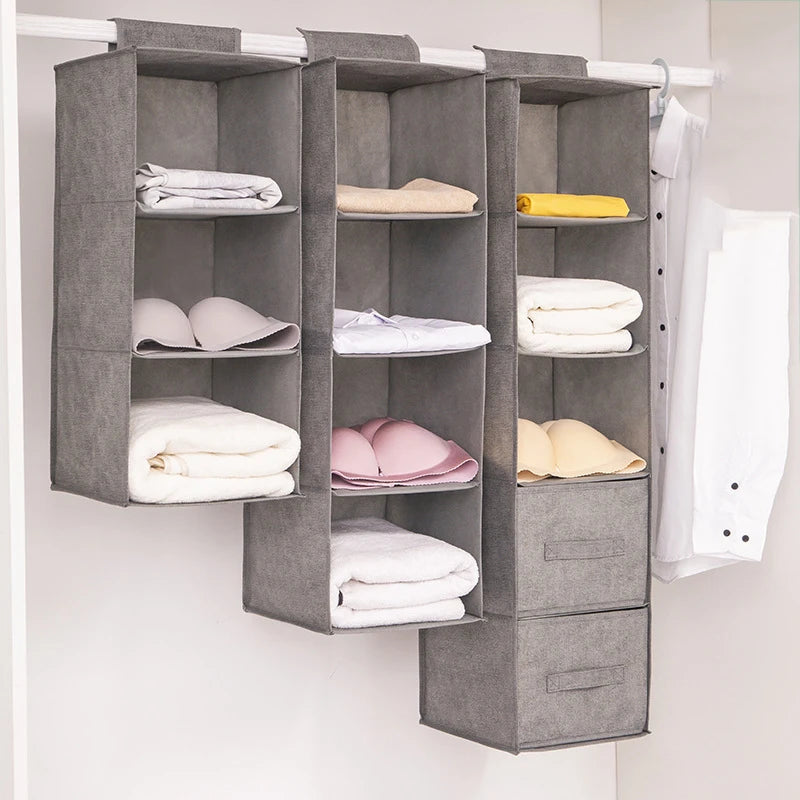 Portable Wardrobe Hanging Storage