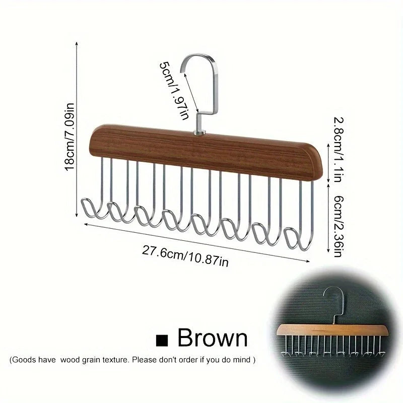 Wooden Sling Hanger Organizer