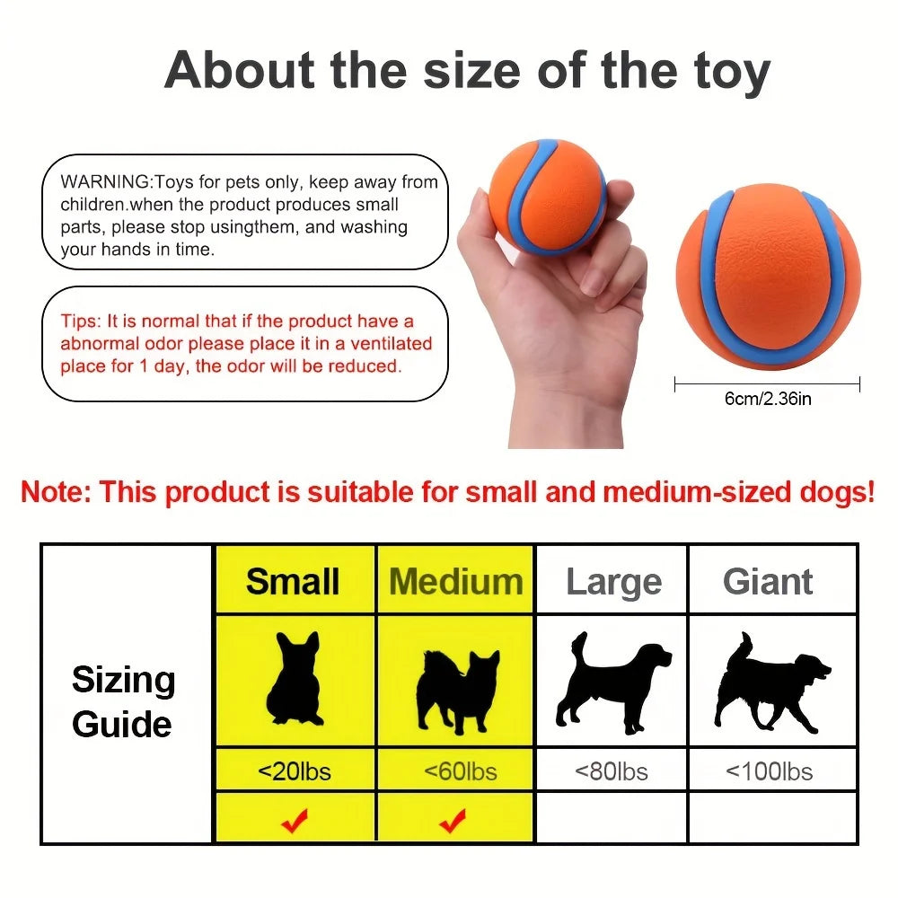 Silicone Dog Chew Ball