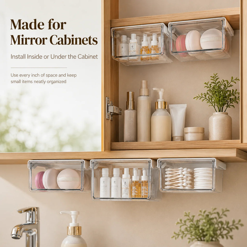Under Cabinet Tilt Storage Box
