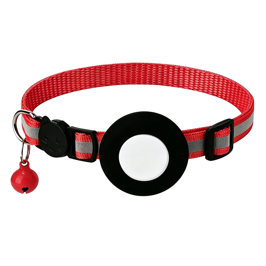 Reflective AirTag Cat Collar