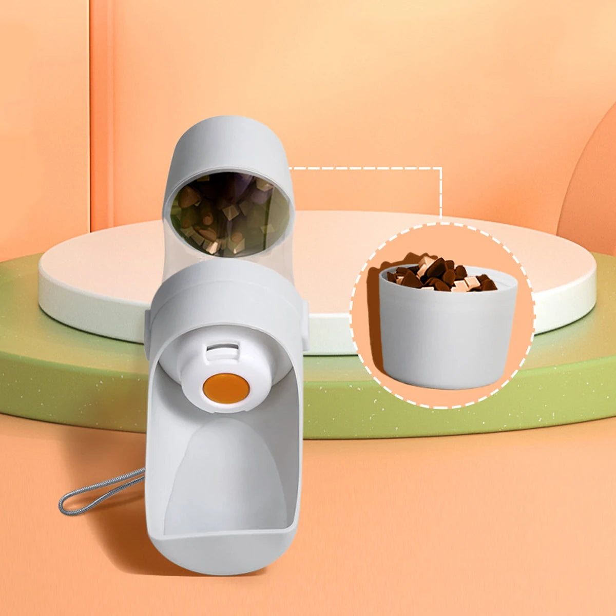 2-in-1 Pet Travel Bottle