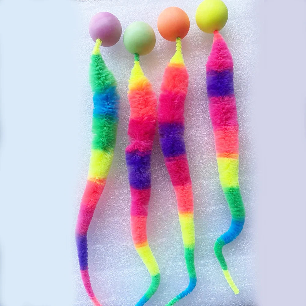 Bouncing Caterpillar Cat Toy