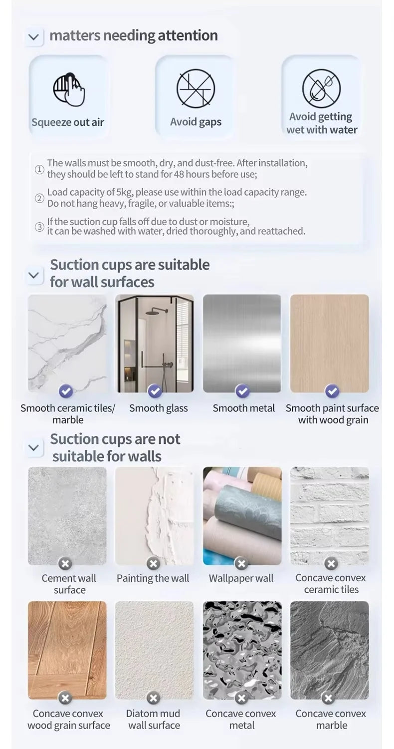 No-Drill Aluminum Hanging Rack