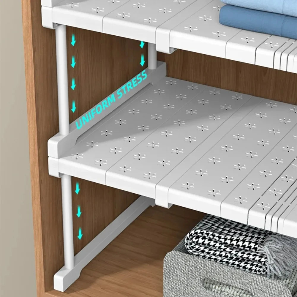Closet Shelf Wardrobe Organizer