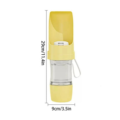 2-in-1 Pet Travel Bottle