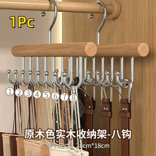 Wooden Sling Hanger Organizer