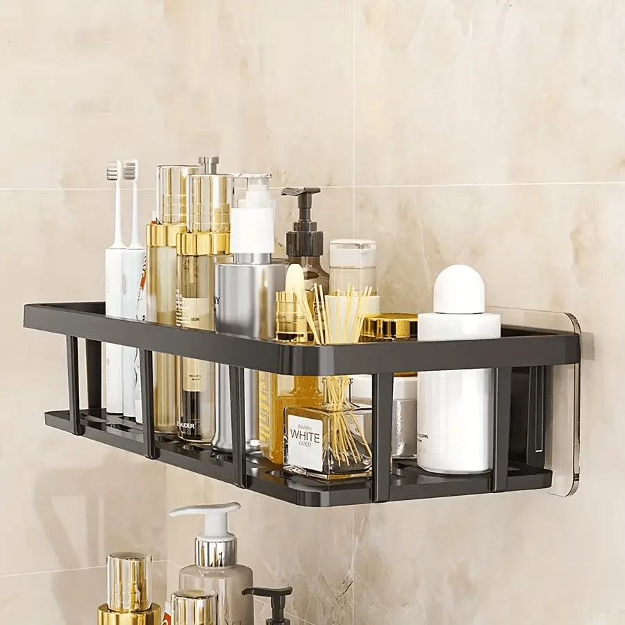 Bathroom Shelf No-Drill