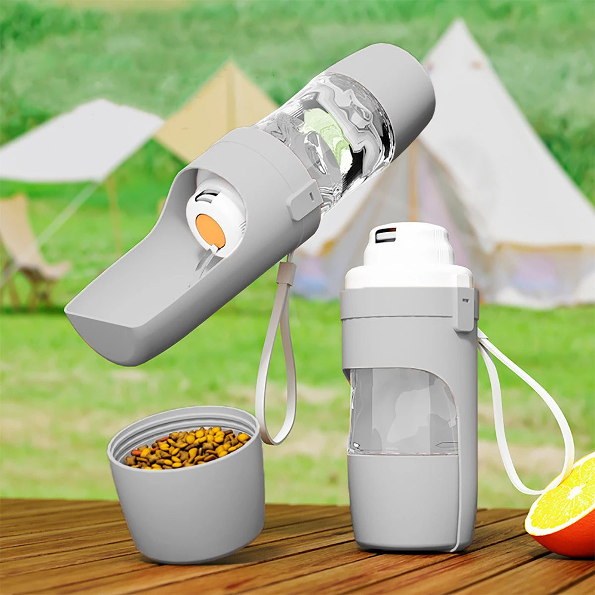 2-in-1 Pet Travel Bottle
