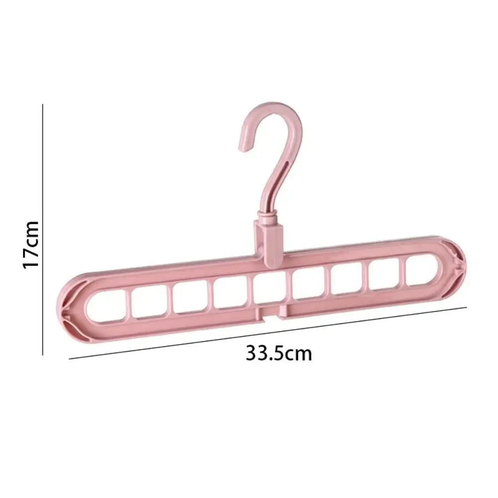 Foldable 9-Hole Storage Rack