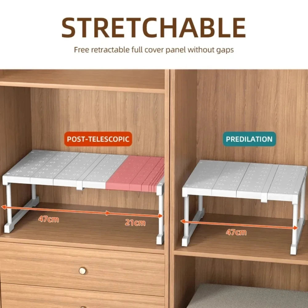 Closet Shelf Wardrobe Organizer