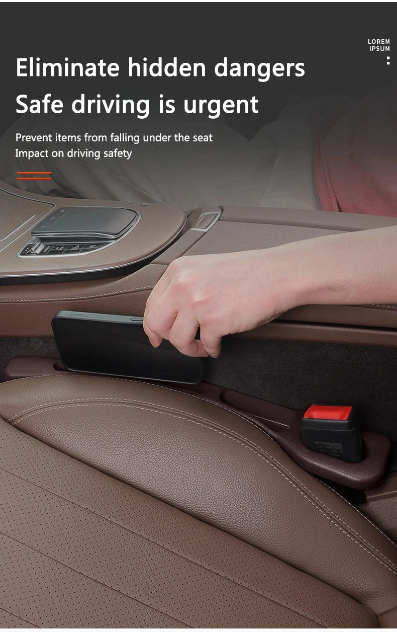 Car Seat Gap Filler Organizer
