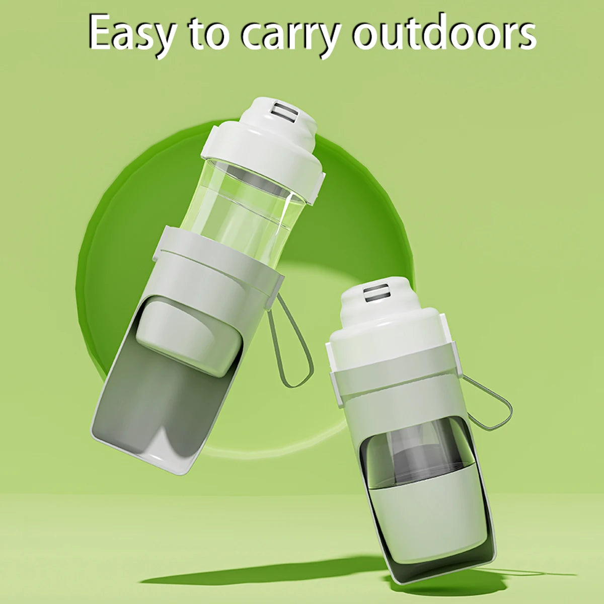2-in-1 Pet Travel Bottle