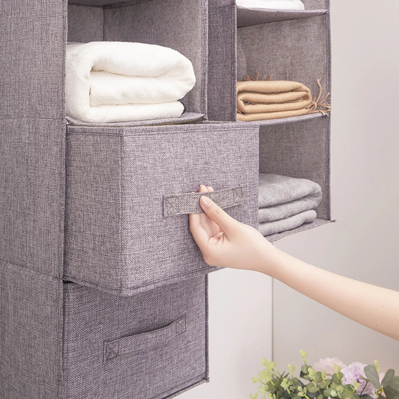 Portable Wardrobe Hanging Storage