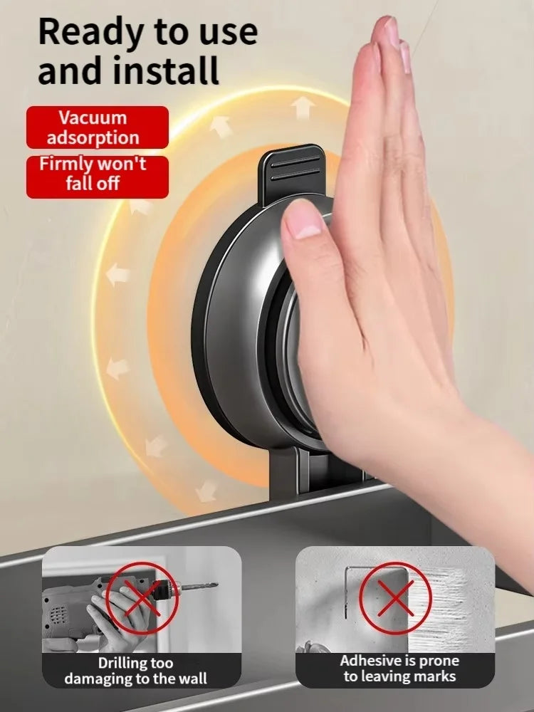No-Drill Aluminum Hanging Rack