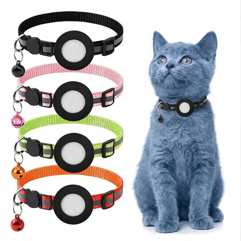 Reflective AirTag Cat Collar
