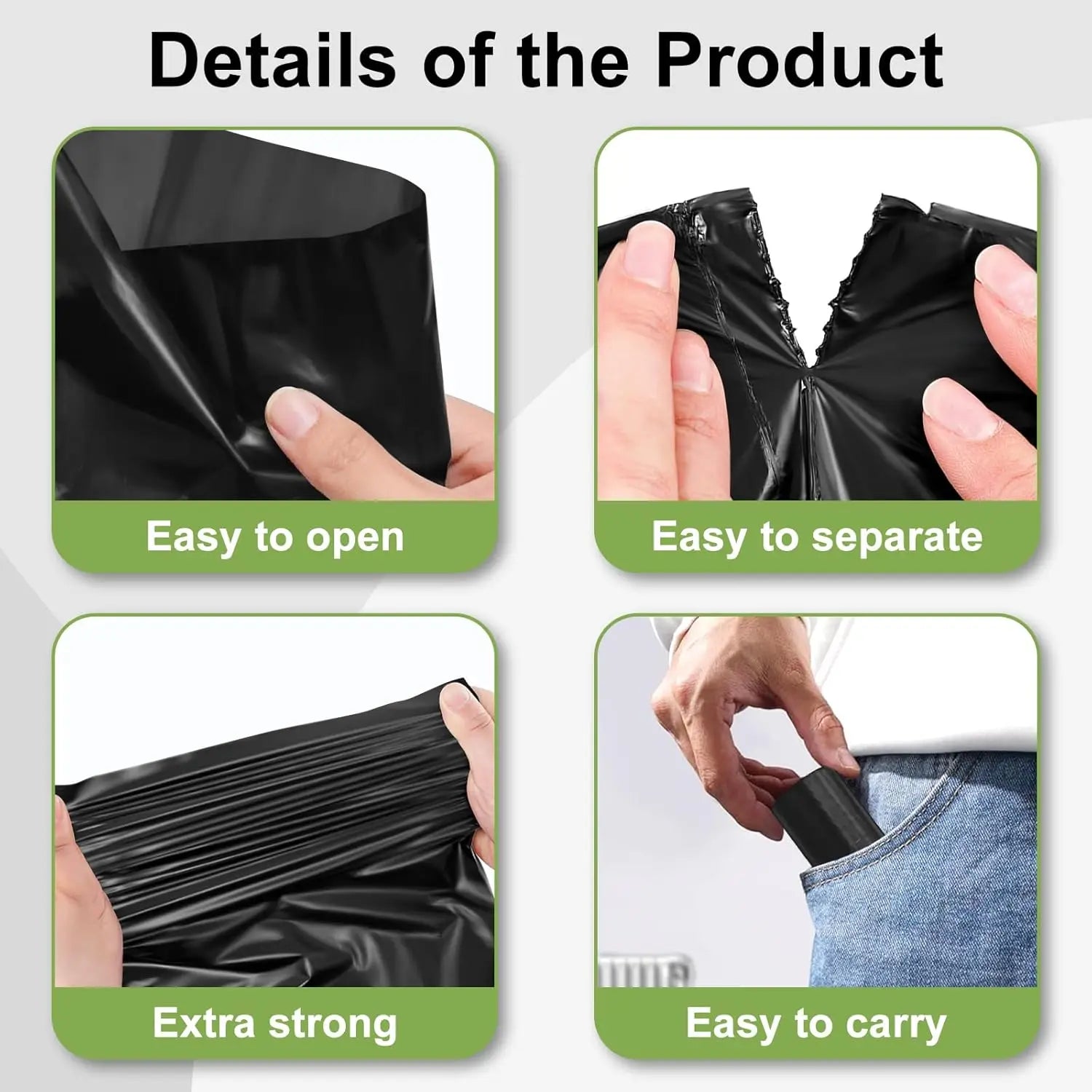 Leak-Proof Dog Poop Bags