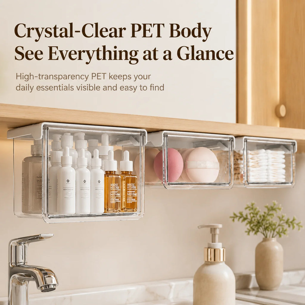 Under Cabinet Tilt Storage Box