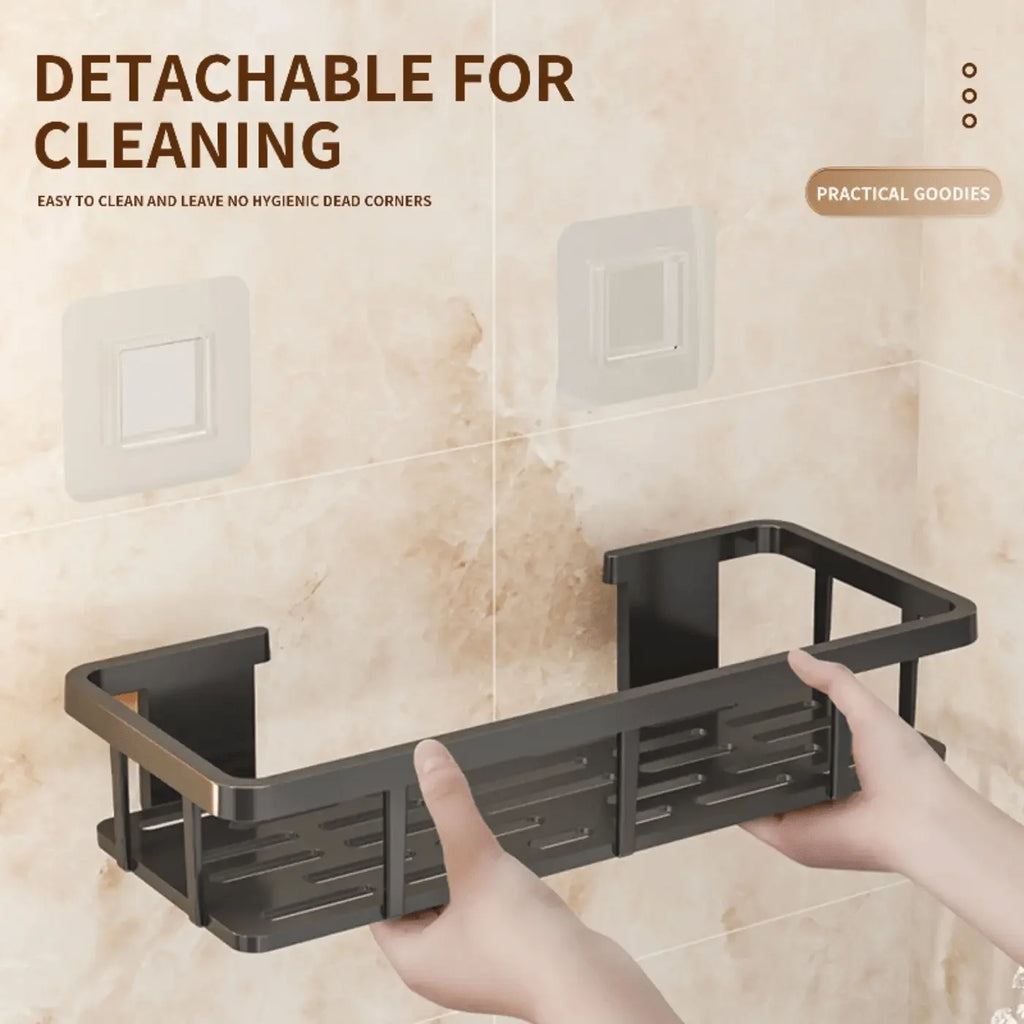 Bathroom Shelf No-Drill